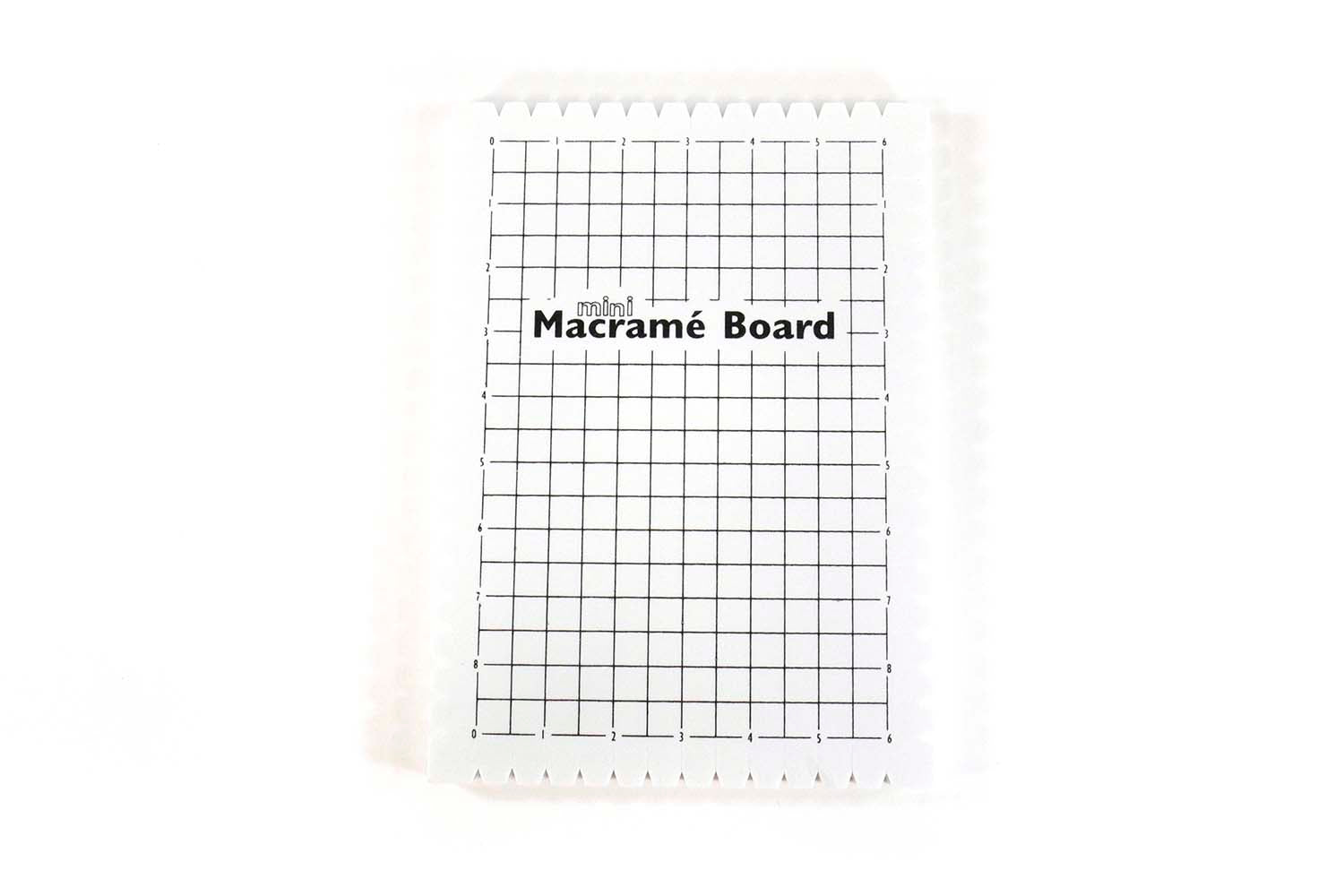 Portable The Macrame Board Craft with Grids Wood Macrame Project Board
