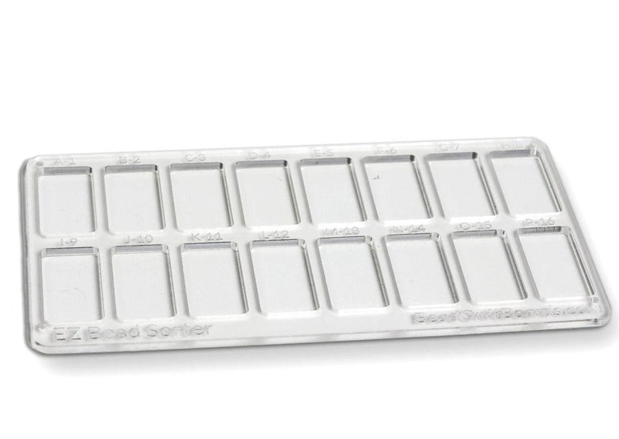 Beads Discounter 10 Compartment Organizer Box Clear Plastic 3.9x5.9Inch (3-Pack Value Bundle, Save